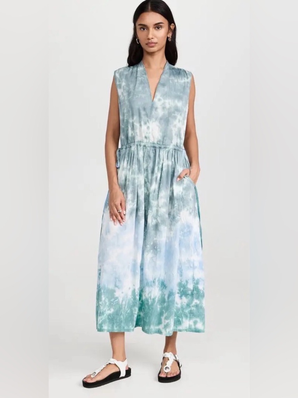 Raquel Allegra Daydream Dress Sky Tie Die